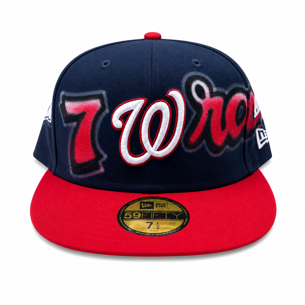 Navy Blue Wrath Hat