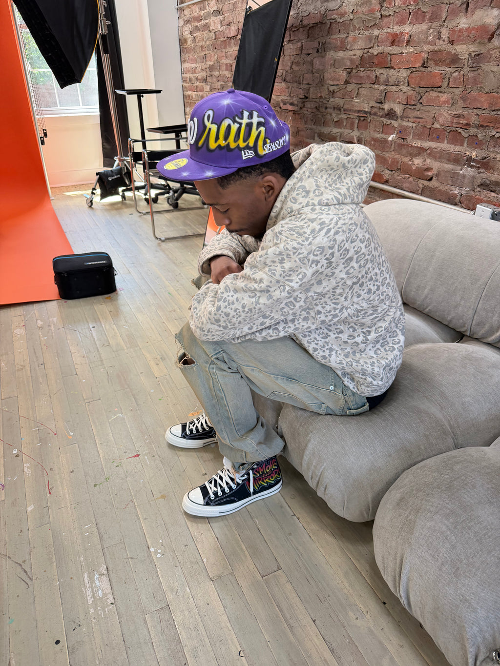 Purple Wrath Hat