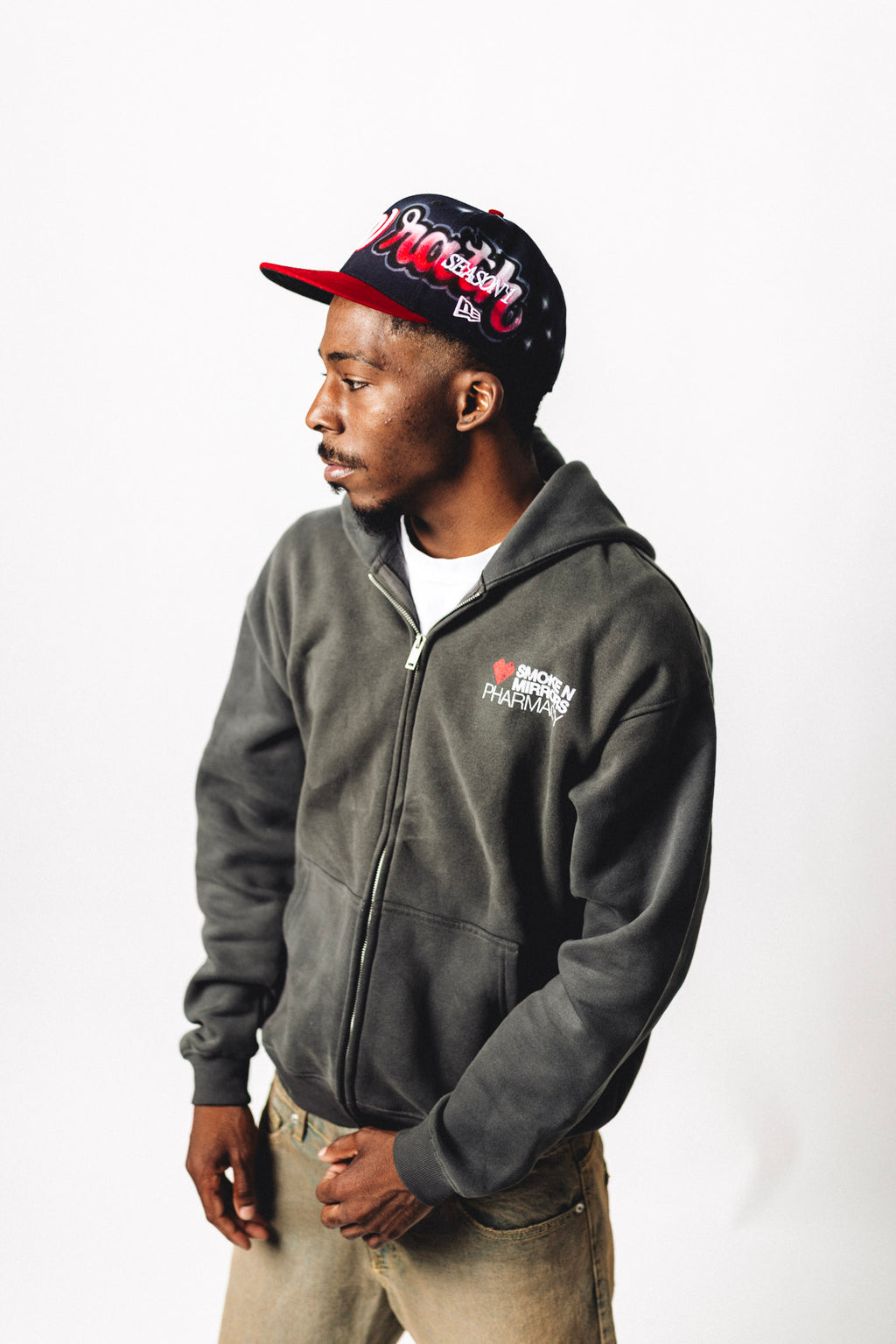 Aged Grey Pharmacy Hoodie