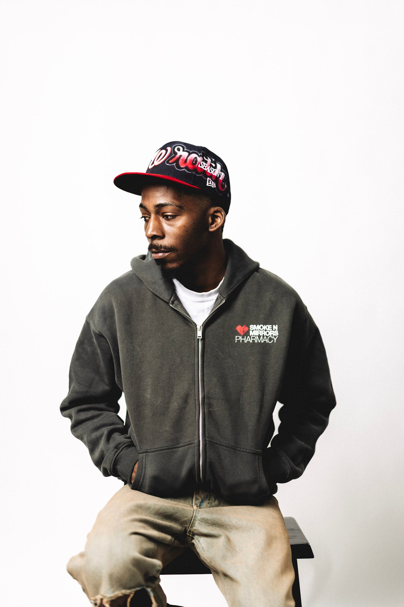 Aged Grey Pharmacy Hoodie