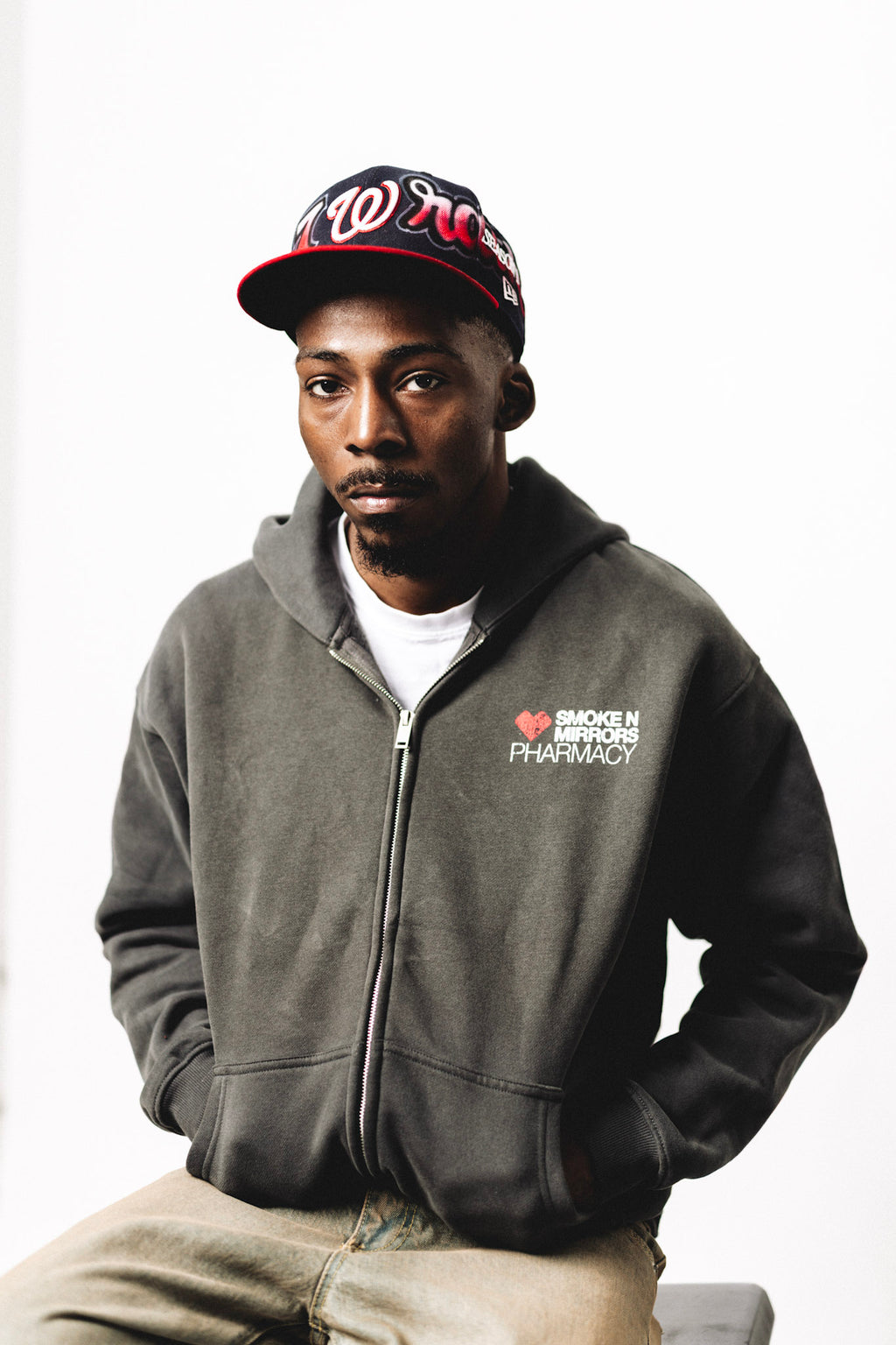 Aged Grey Pharmacy Hoodie
