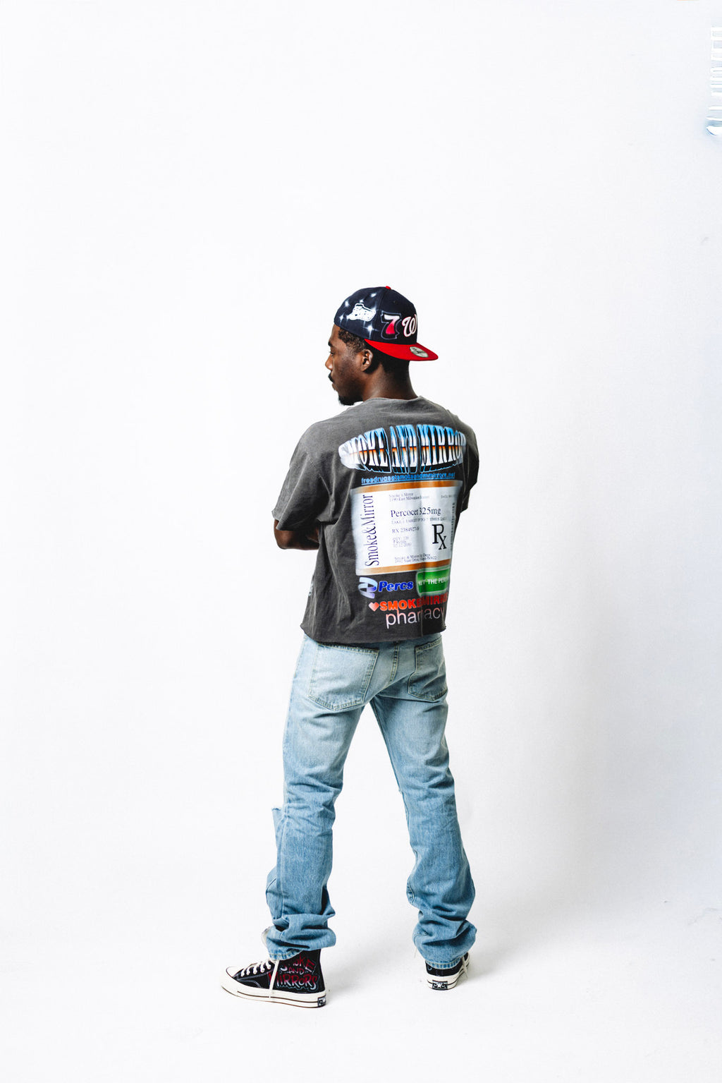 Navy Blue Wrath Hat