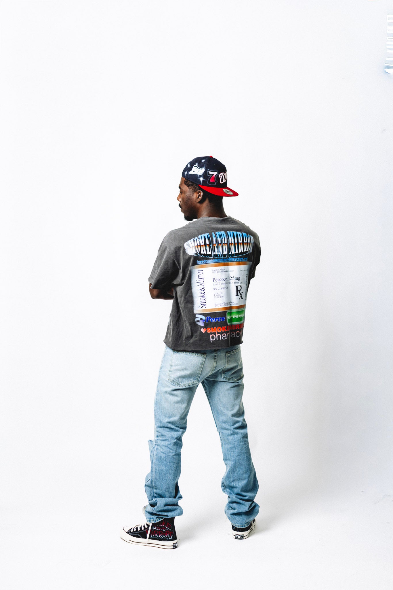 Navy Blue Wrath Hat
